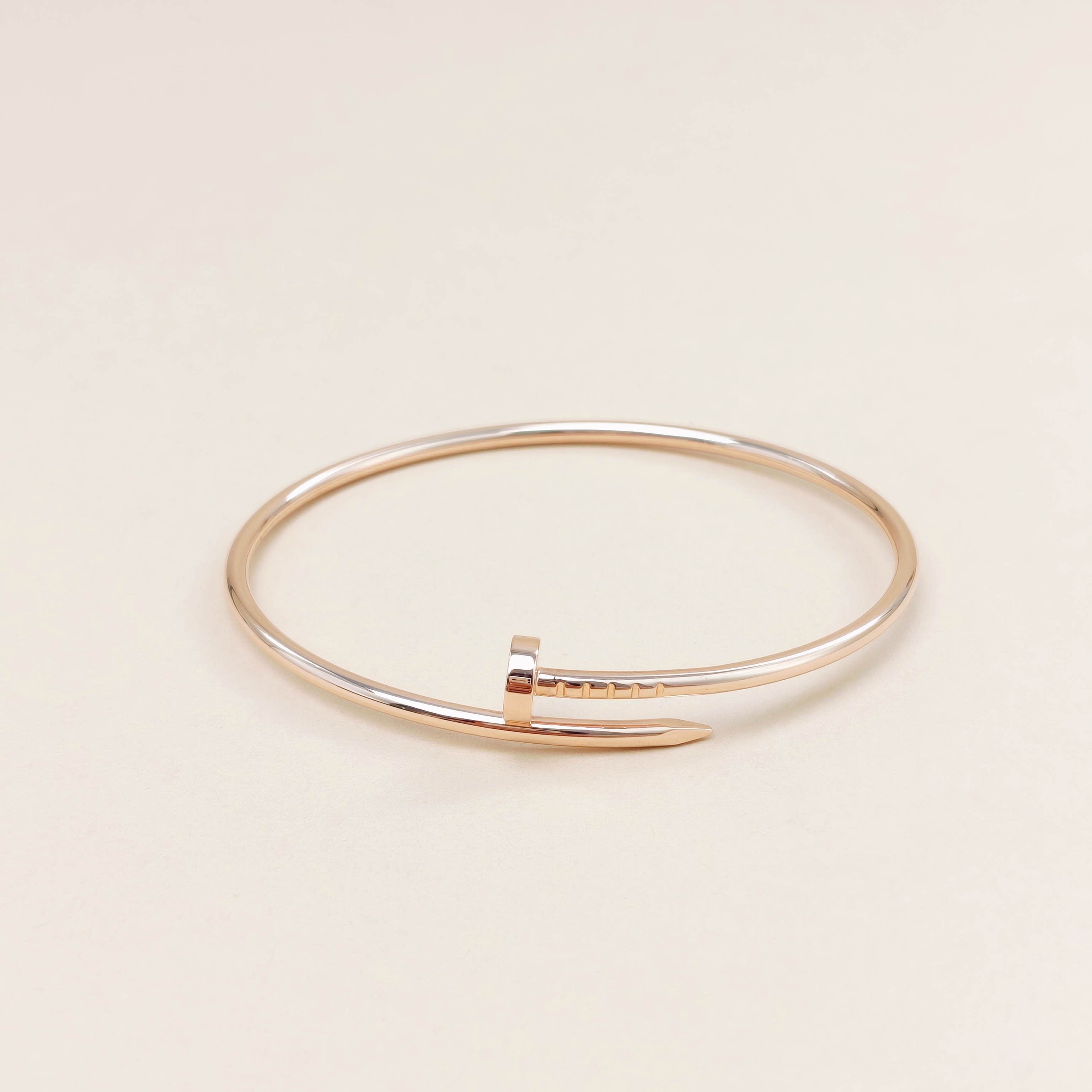CARTIER Bangle Juste un Clou Bangle 18KR ose Gold Gold18KR ose Gold One Size 2.5 18