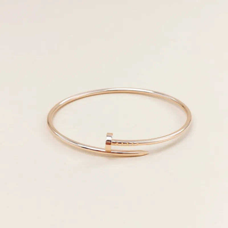 CARTIER Bangle Juste un Clou Bangle 18KR ose Gold Gold18KR ose Gold One Size 2.5 18