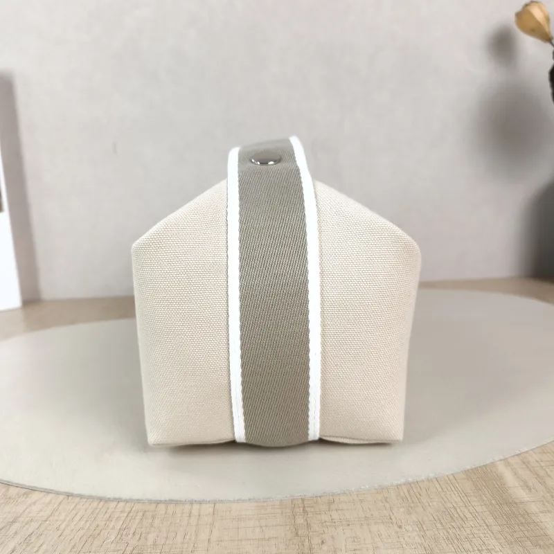 Hermès Top Handle Bagbride-a-brac White Canvas Small21 × 12 × 27 cm — detail view 11 of 11