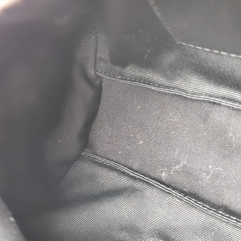 SAINT LAURENT Shoulder Bag Sade Black Lambskin Small24 × 12 × 12 cm — detail view 10 of 11