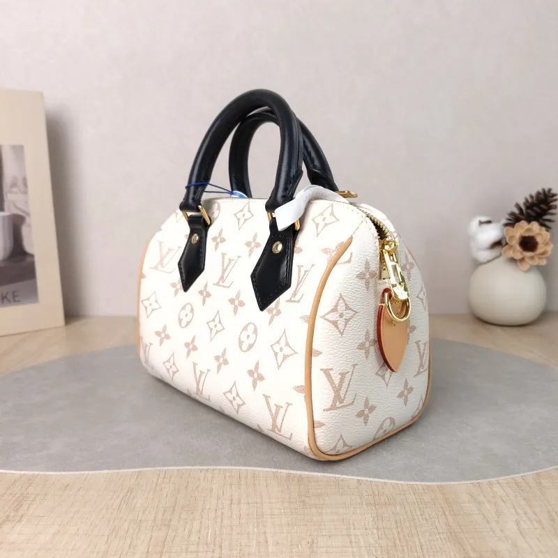 Louis Vuitton Shoulder Bag Speedy20 · Black PVC One Size 20 × 12.5 × 15 cm — cover view 2 of 6