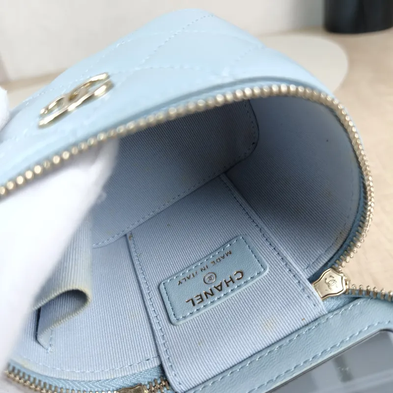 Chanel Crossbody Bag Edition Blue Lambskin One Size10 × 7 × 9 cm — detail view 14 of 14