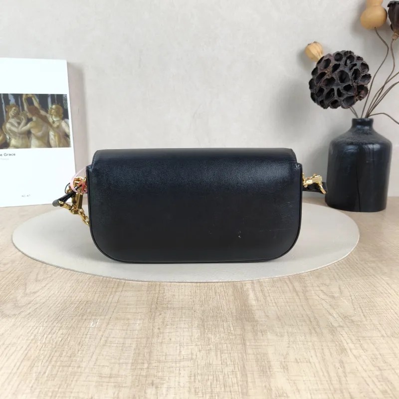 GUCCI Shoulder Bag Horsebit 1955 Horsebit Small Black · Shoulder Strap CC alfskin Small 24 × 5.5 × 13 cm — cover view 3 of 5