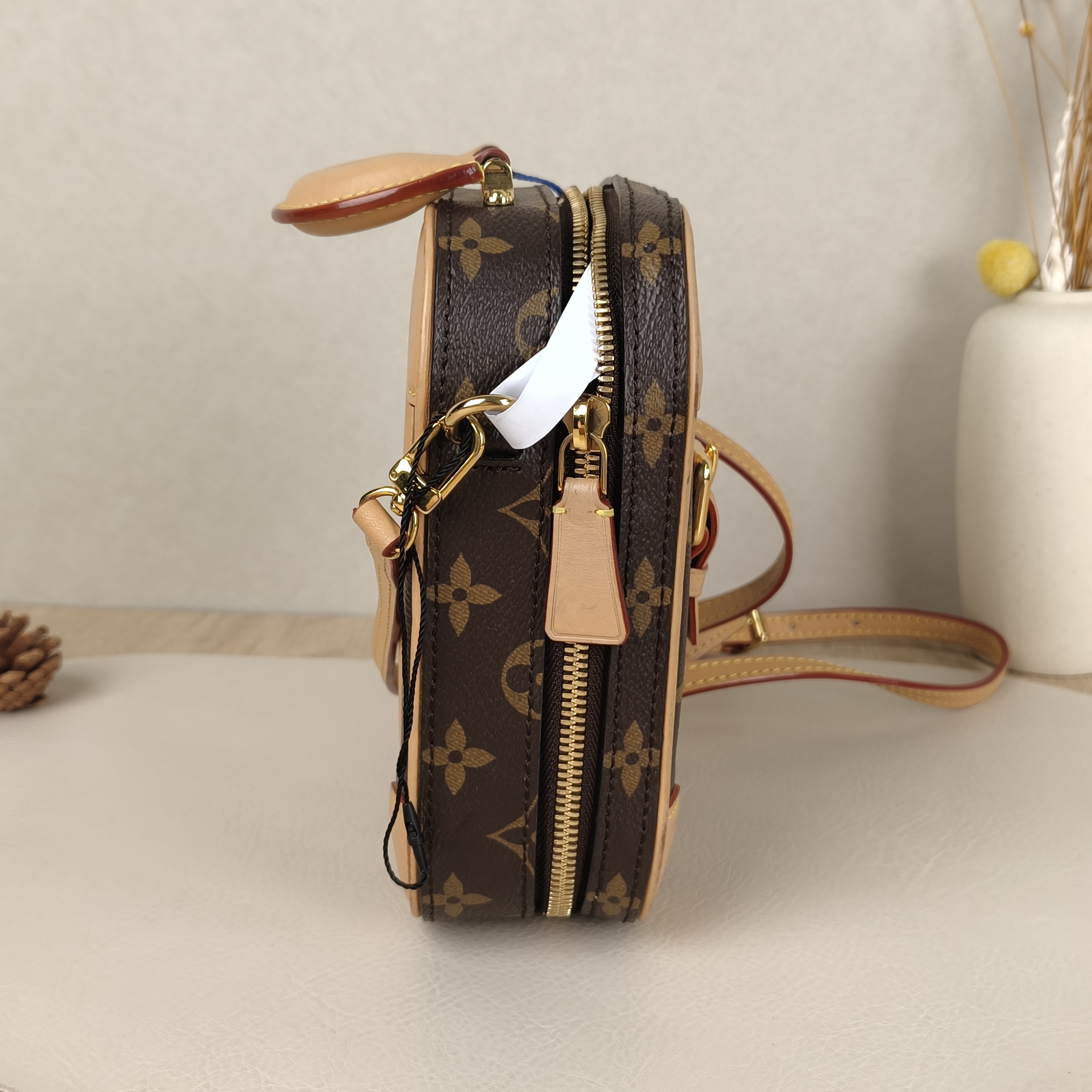 Louis Vuitton Crossbody Bag Luggage Vertical Box Monogram PV Cmini14.5 × 6 × 18.5 cm — cover view 2 of 9