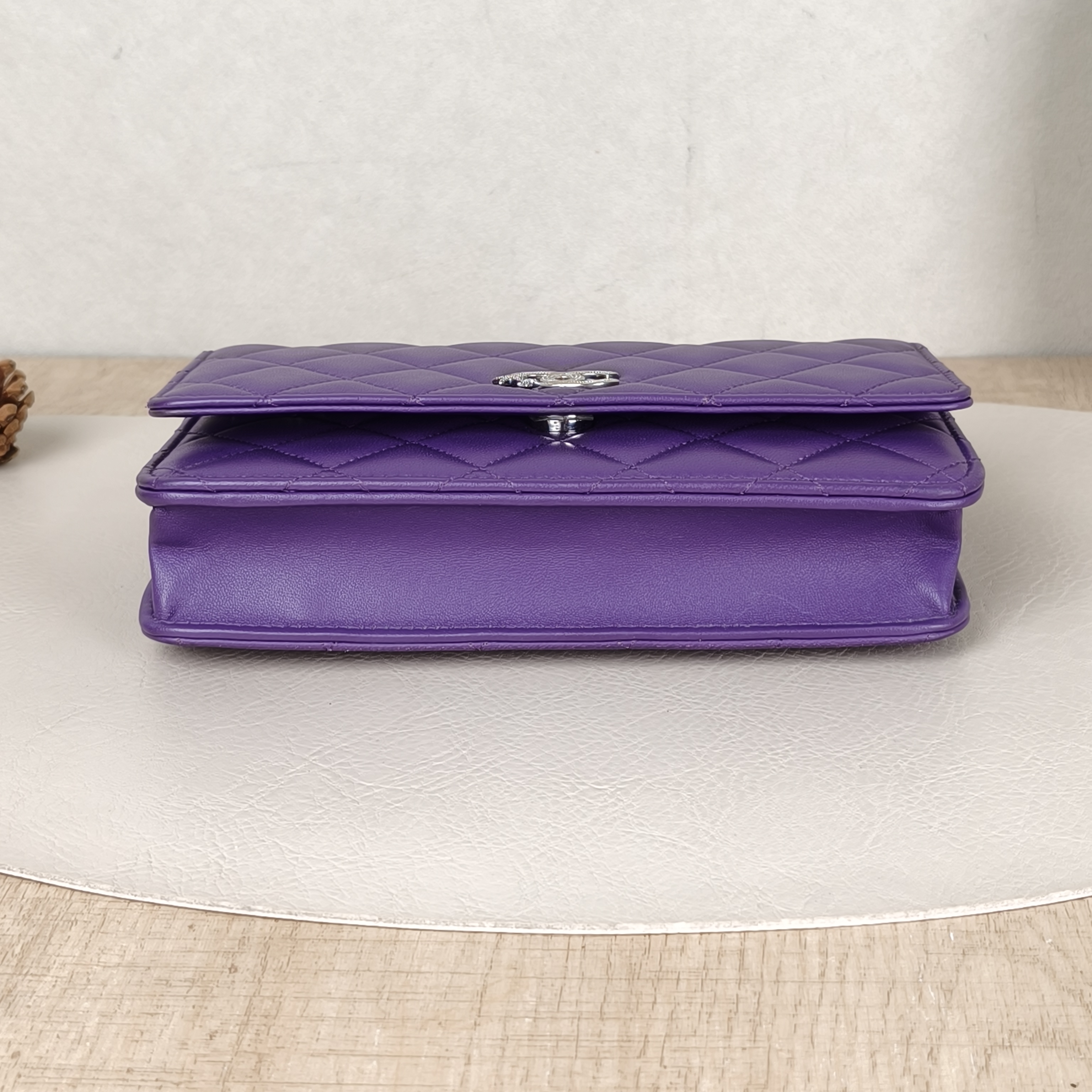 Chanel Crossbody Bag CF WOCWOC Bag Lambskinmini19.2 × 3.5 × 12.3 cm — cover view 3 of 5