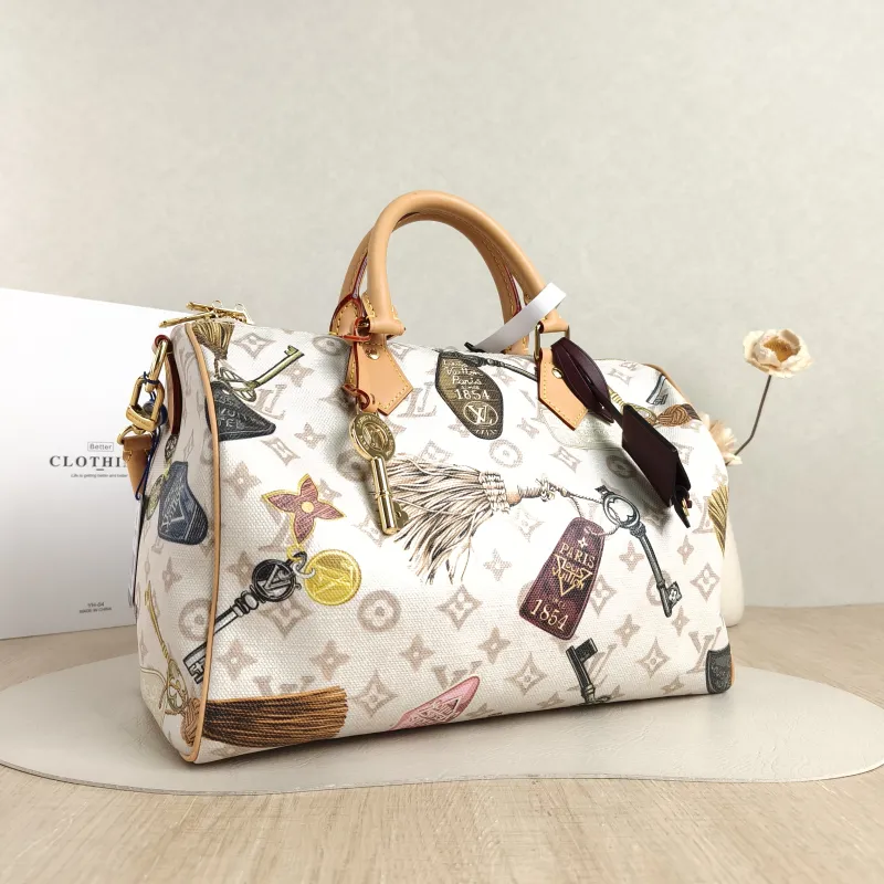 Louis Vuitton Top Handle Bag Speedy Soft 30 PVC One Size30 × 17 × 21 cm — cover view 5 of 5