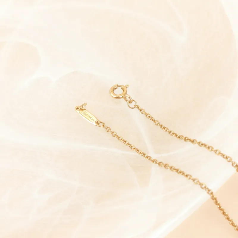 Tiffany&Co. Necklace Keys Collection Pavé Diamond Necklace Yellow Gold 18KY ellow Gold Diamond One Size 45cm — cover view 5 of 8