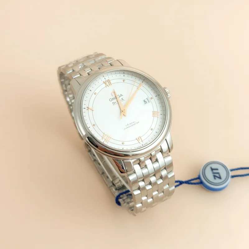 OMEGA Watch Collection Watch White One Size White 39.5mm — cover view 5 of 7