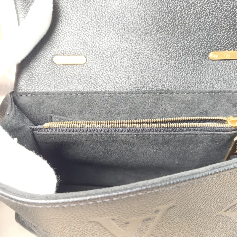 Louis Vuitton Crossbody Bag MADELEINE Black Empreinte Embossed Calfskin BB 24 × 8.5 × 17 cm — detail view 2 of 12