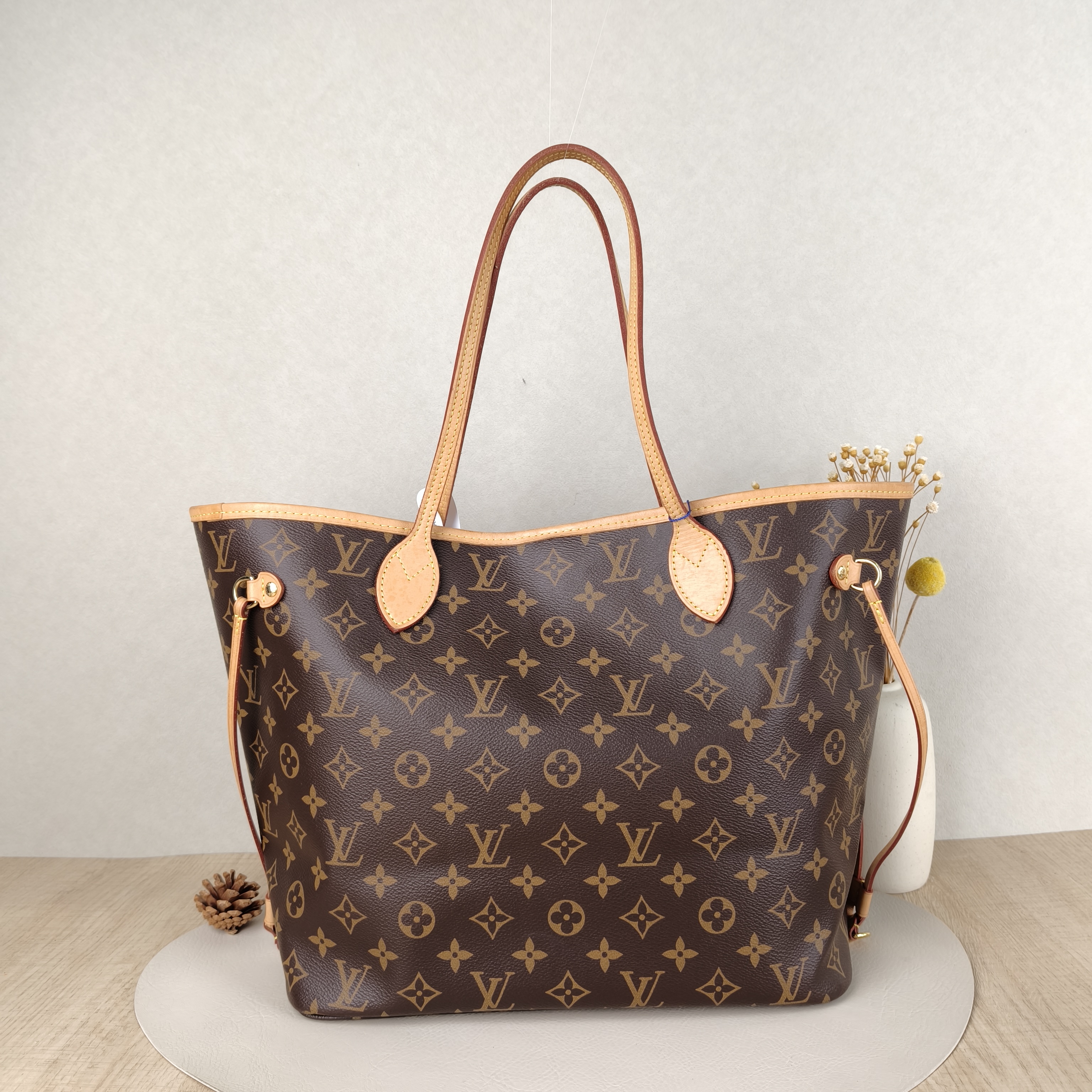 Louis Vuitton Shoulder Bag Neverfull Monogram PVC Medium31 × 14 × 28 cm