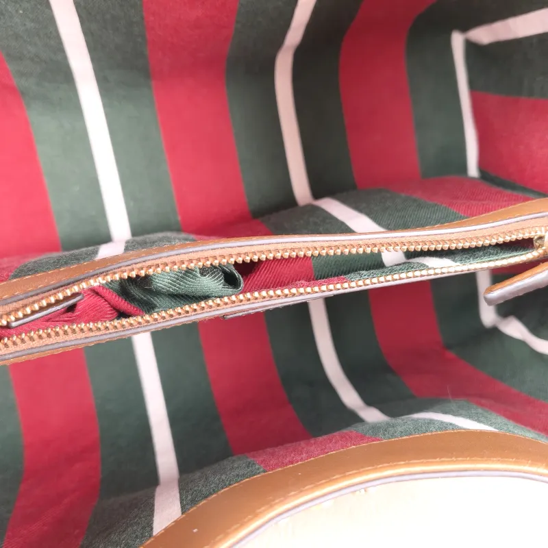 GUCCI Shoulder Bag Padlock Tote Monogram Brown Canvas 28.5 × 15 × 22.5 cm — detail view 10 of 11