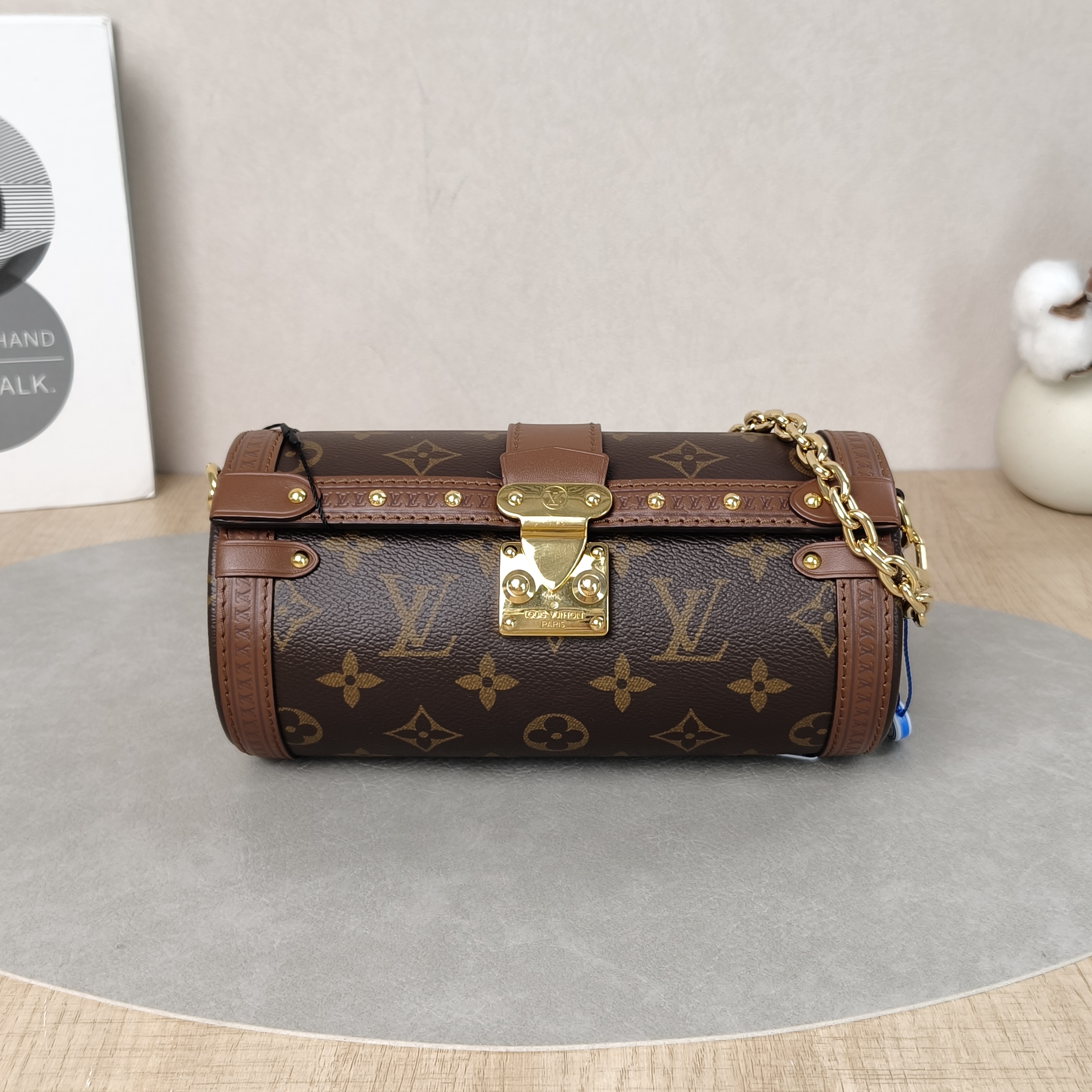 Louis Vuitton Crossbody Bag Papillon Trunk Monogram PVC Small19 × 9 × 9 cm