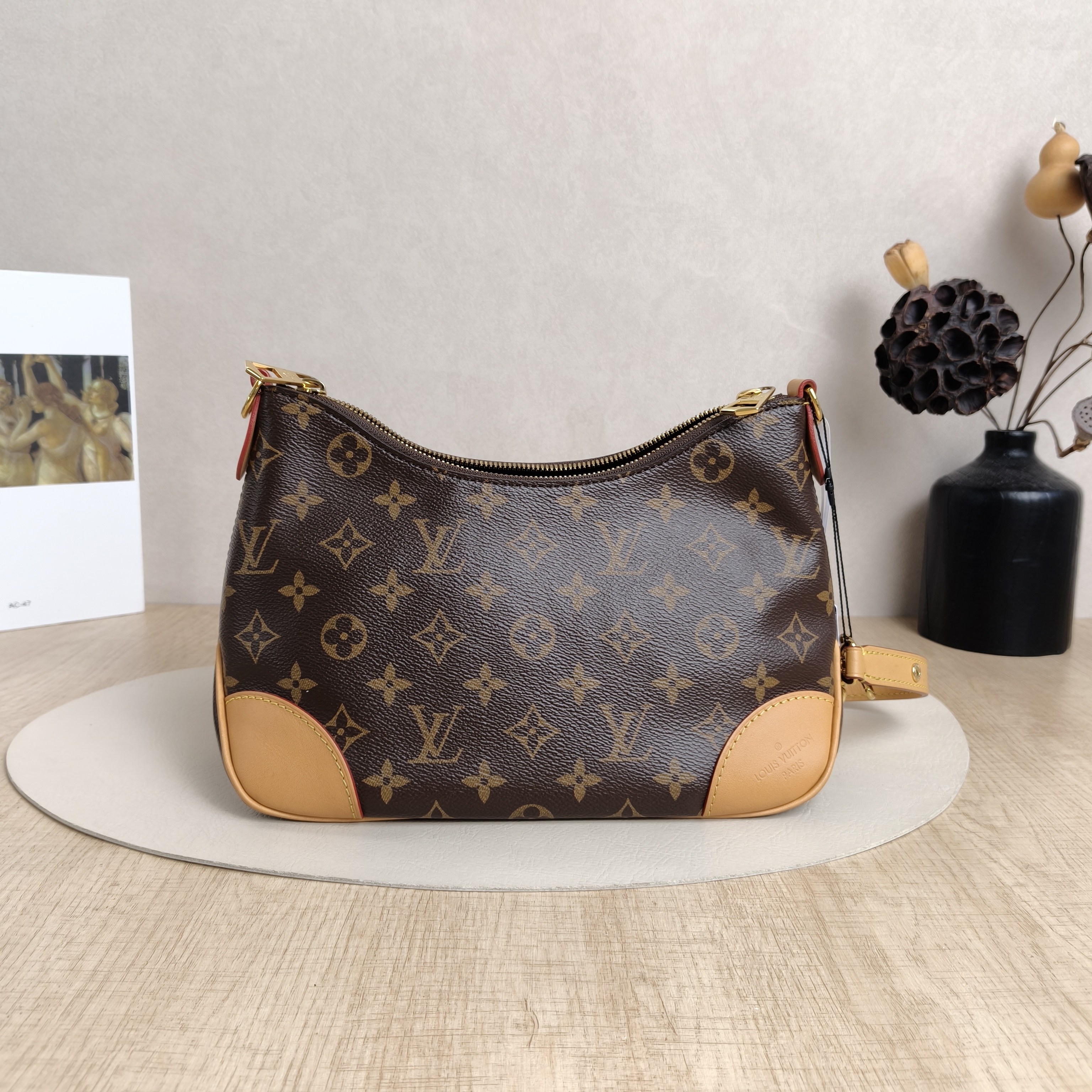 Louis Vuitton Crossbody Bag Boulogne PVC Small26 × 9.5 × 16 cm