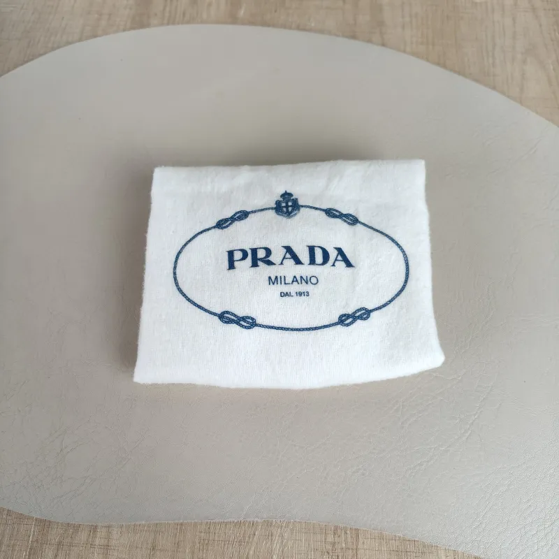 PRADA Crossbody Bag Re-Edition 2005 Hobo Black Nylon Mini 22 × 6 × 18 cm — detail view 8 of 12