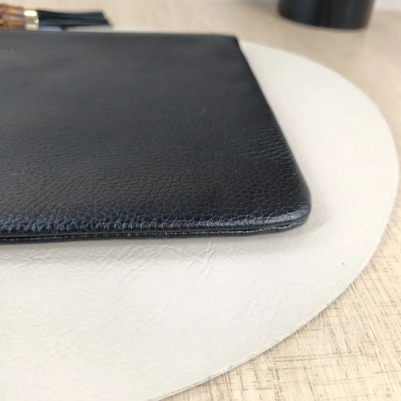 GUCCI Clutch Clutch Black Calfskin One Size34*21 — detail view 5 of 11