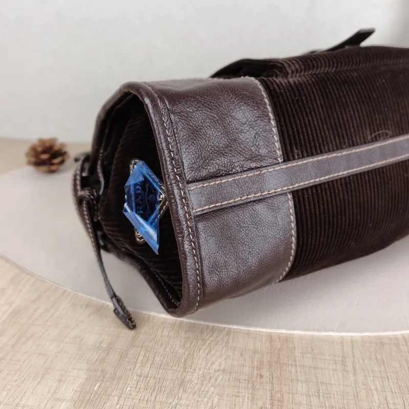 PRADA Shoulder Bag Bonnie Soft Lux Edition Medium 32 × 12 × 15.5 cm — detail view 13 of 13