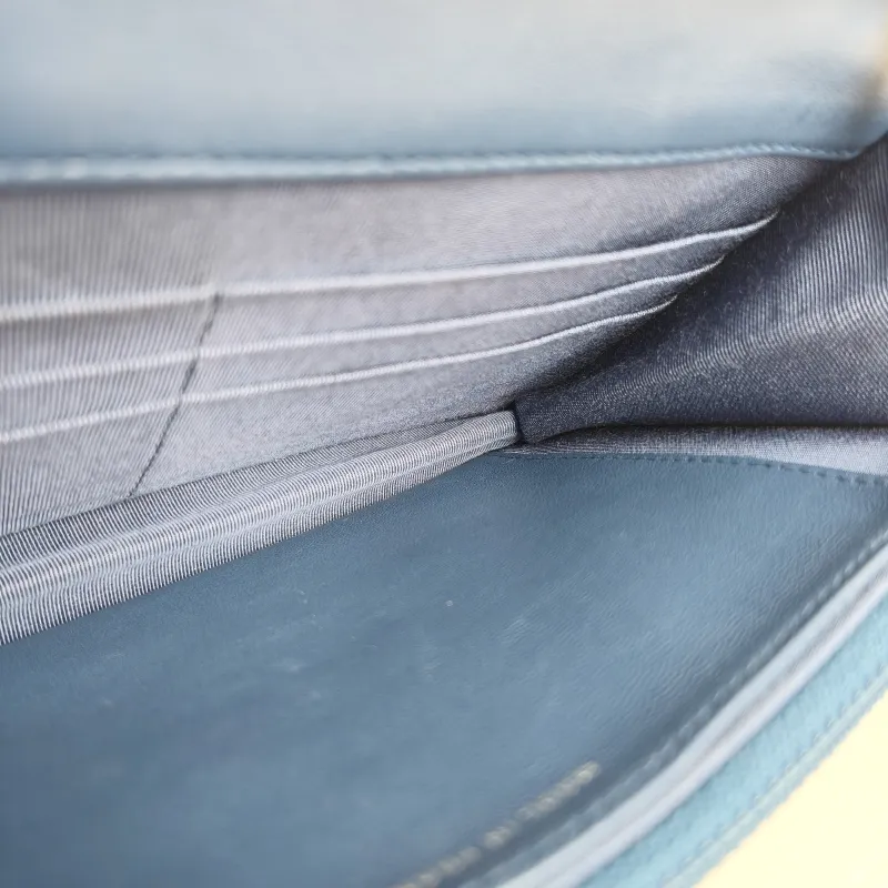 Chanel Crossbody Bag Classic Flap WOC CF WOCWOC Bag Navy Lambskin One Size 19.2 × 3.5 × 12.3 cm 23 — detail view 2 of 14