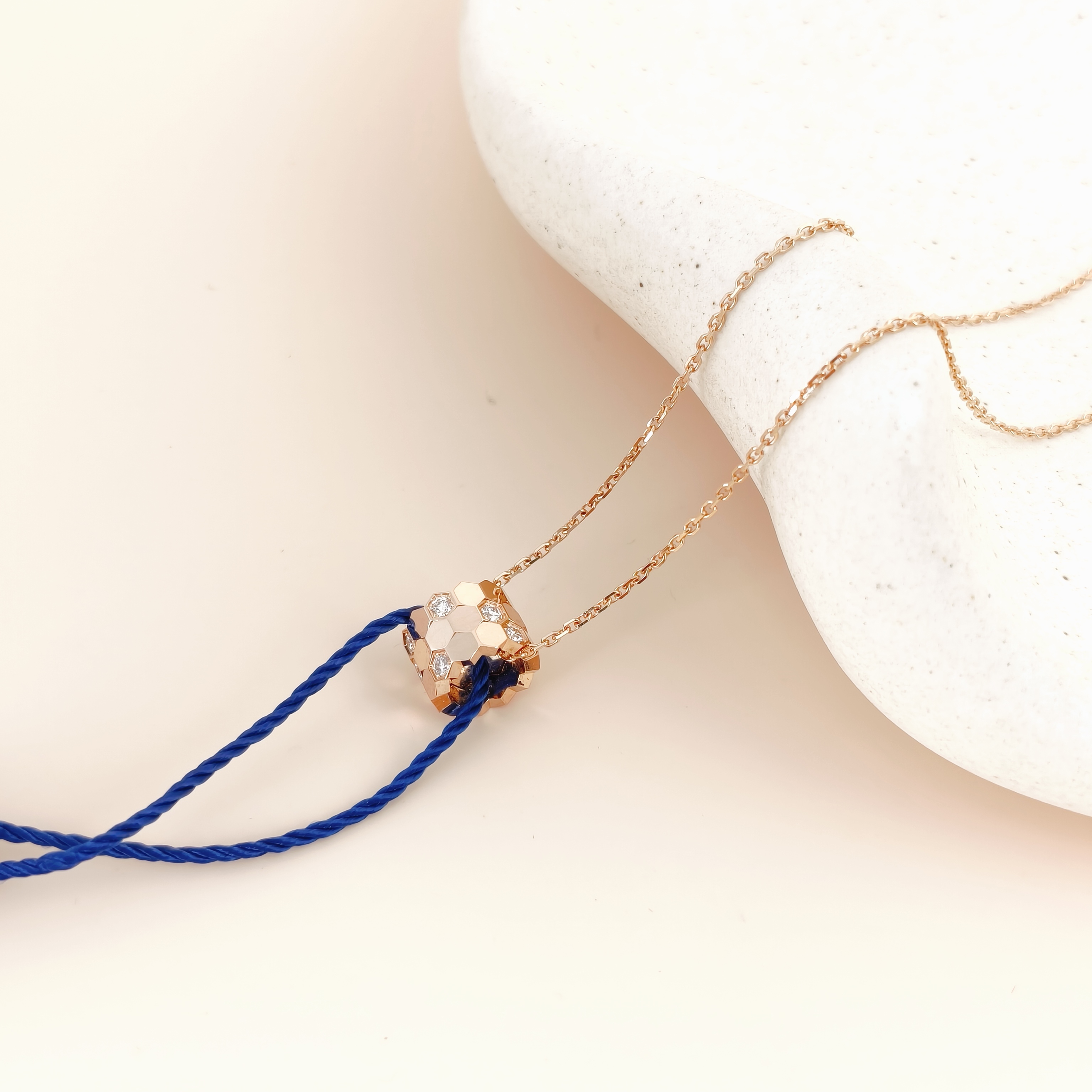 CHAUMET Necklace Bee de · Collection Necklace Rose Gold Diamond18KR ose Gold One Size41cm — cover view 4 of 7