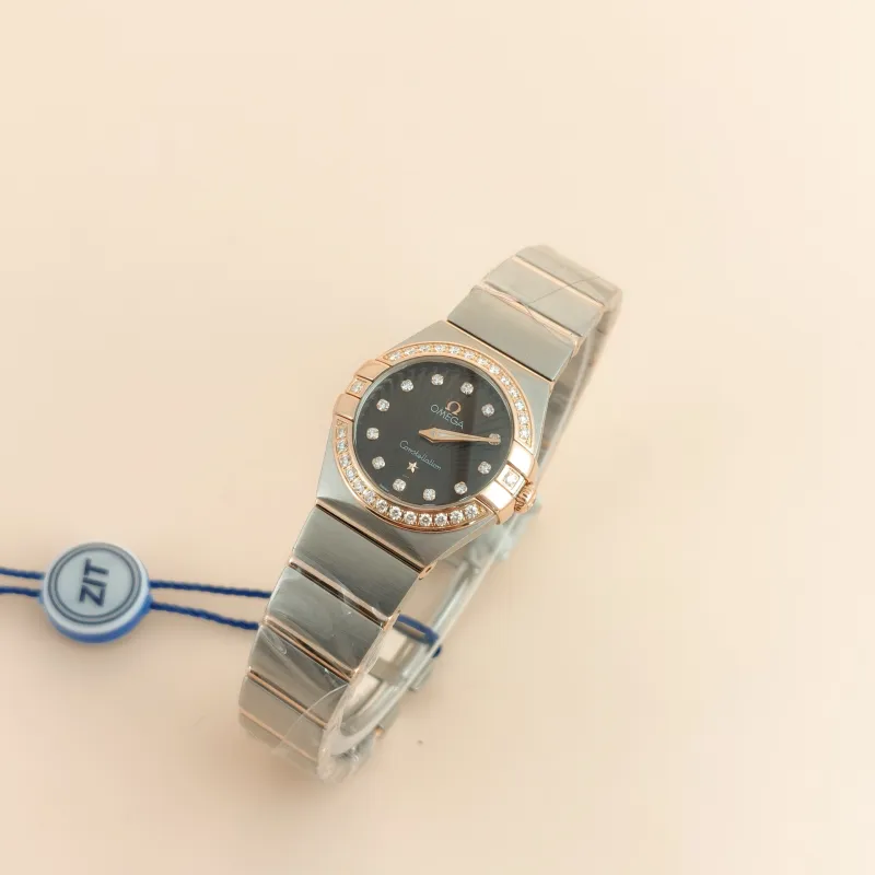 OMEGA Watch Watch Black Diamond 24mm Watch โ cover view 6 of 9