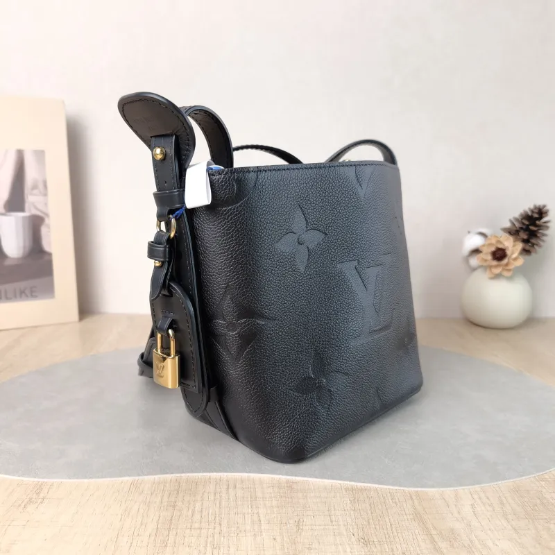 Louis Vuitton Top Handle Bag ALL IN BB Black Empreinte Embossed Calfskin BB 16 × 12 × 18 cm — cover view 2 of 6