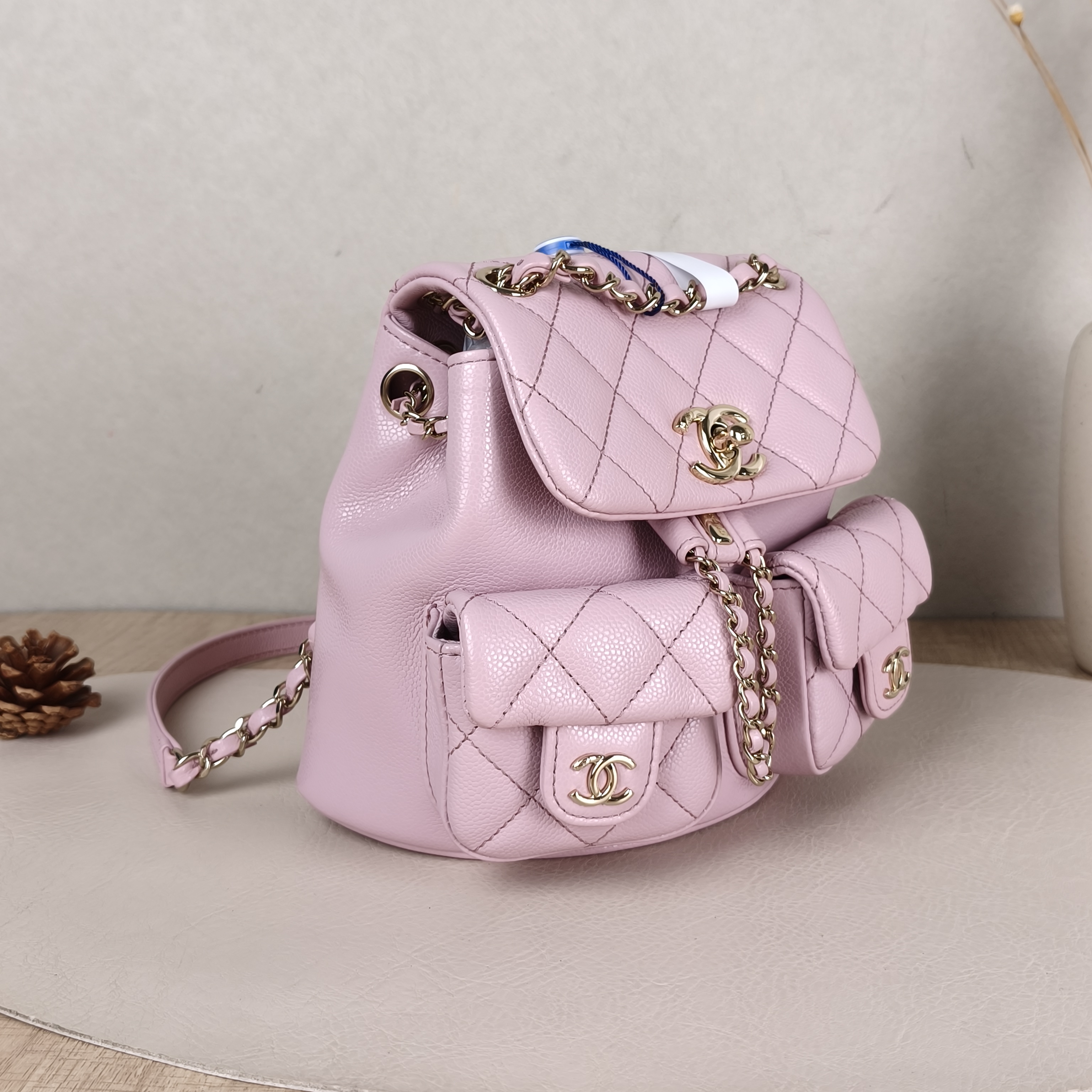 Chanel Backpack Duma Calfskin Small16.5 × 10 × 17.5 cm — cover view 2 of 5
