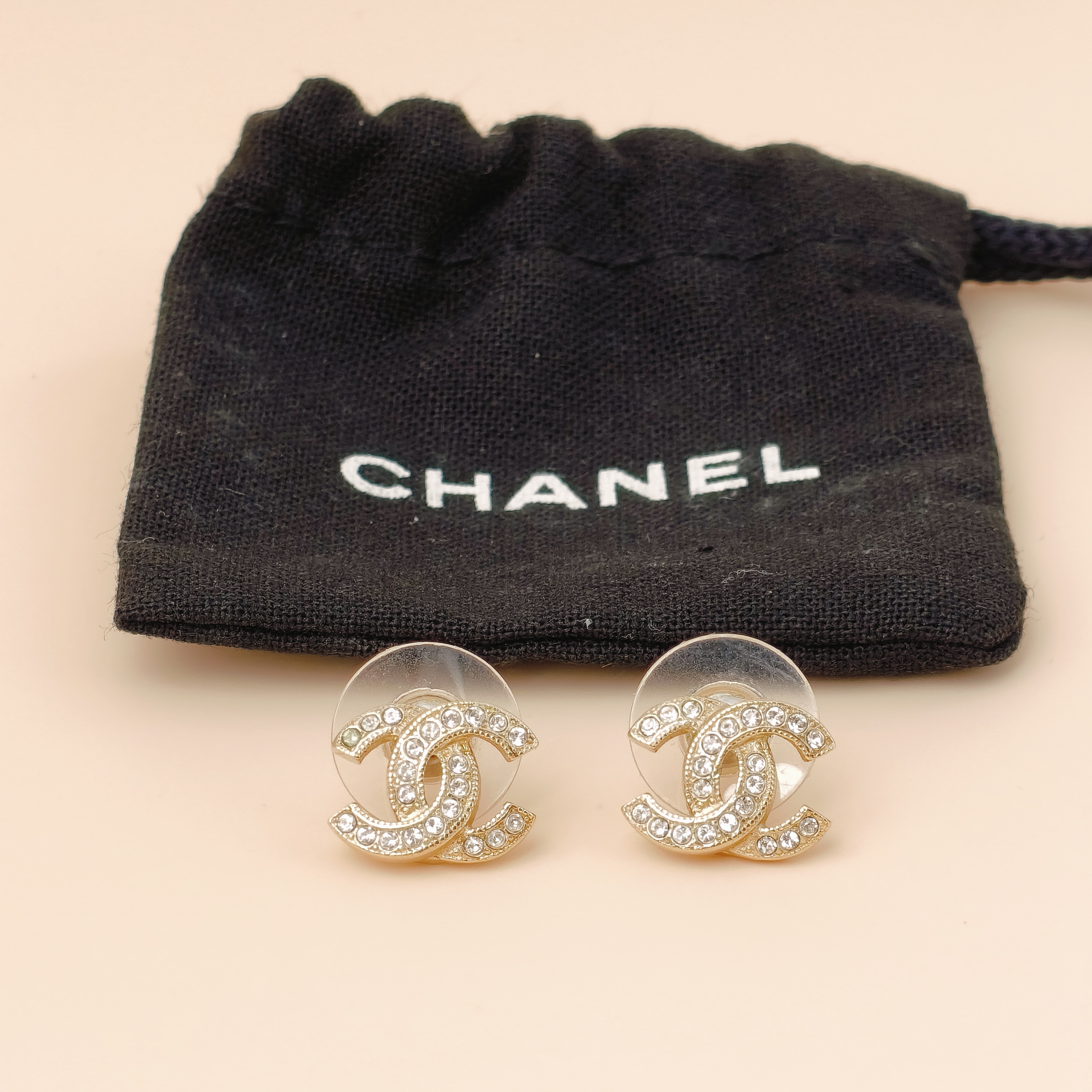Chanel Earrings c Earrings Gold One Size — cover view 8 of 9