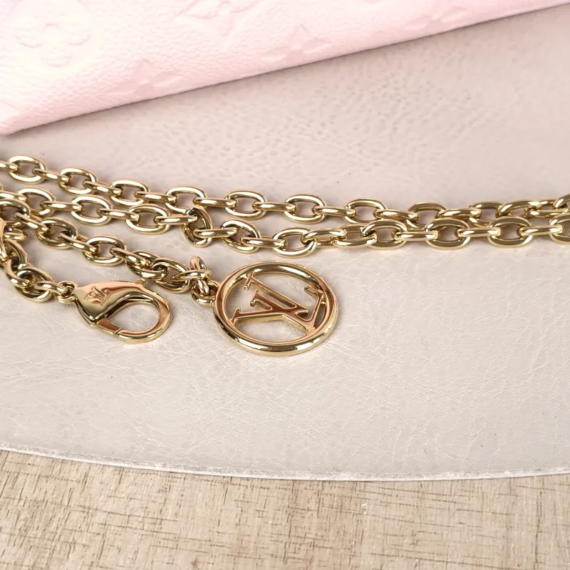 Louis Vuitton Crossbody Bag MADELEINE Pink Calfskin nano 21 × 6 × 12.5 cm — detail view 11 of 12
