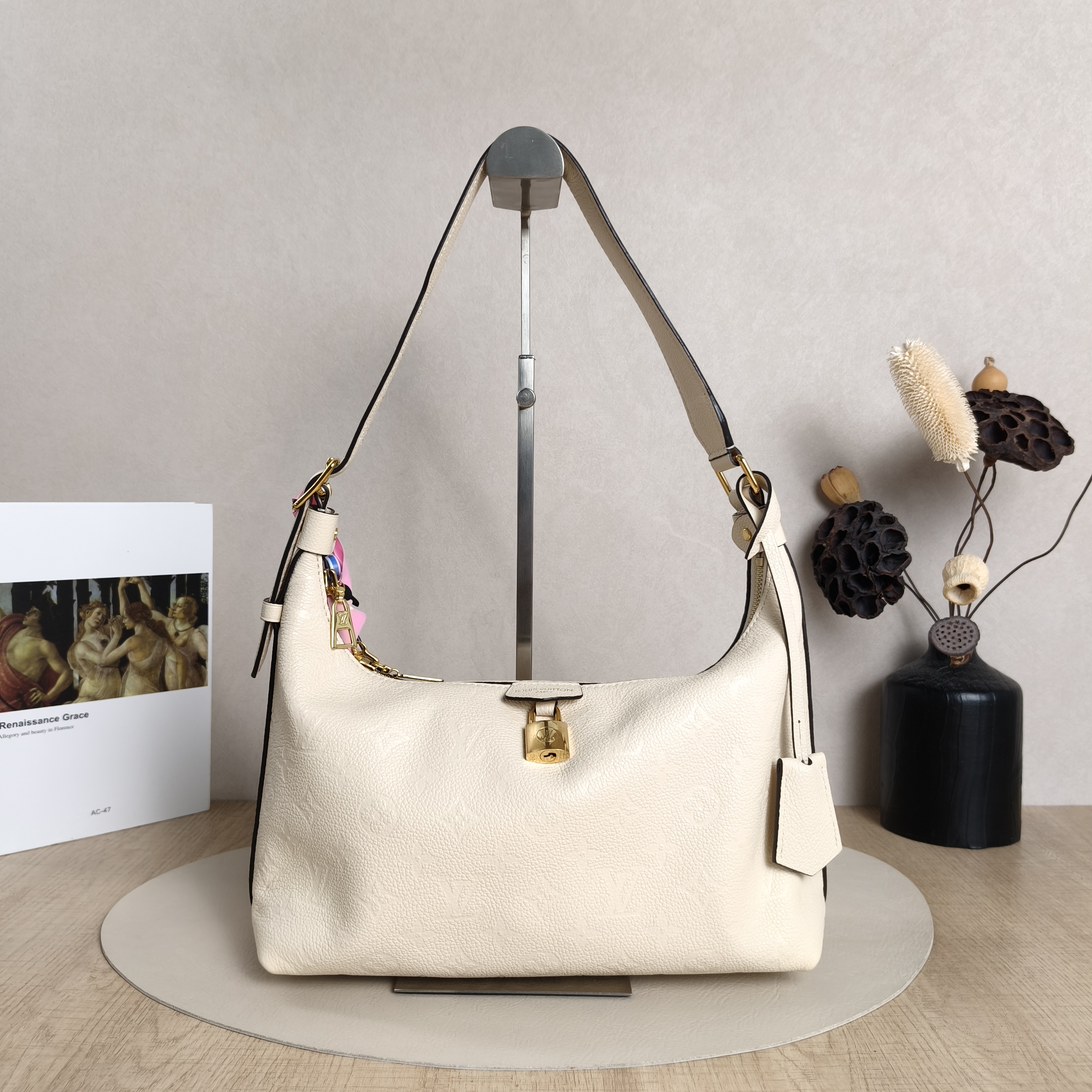 Louis Vuitton Shoulder Bag SAC SPORT Shoulder Bag White Calfskin One Size27 × 10.5 × 22 cm