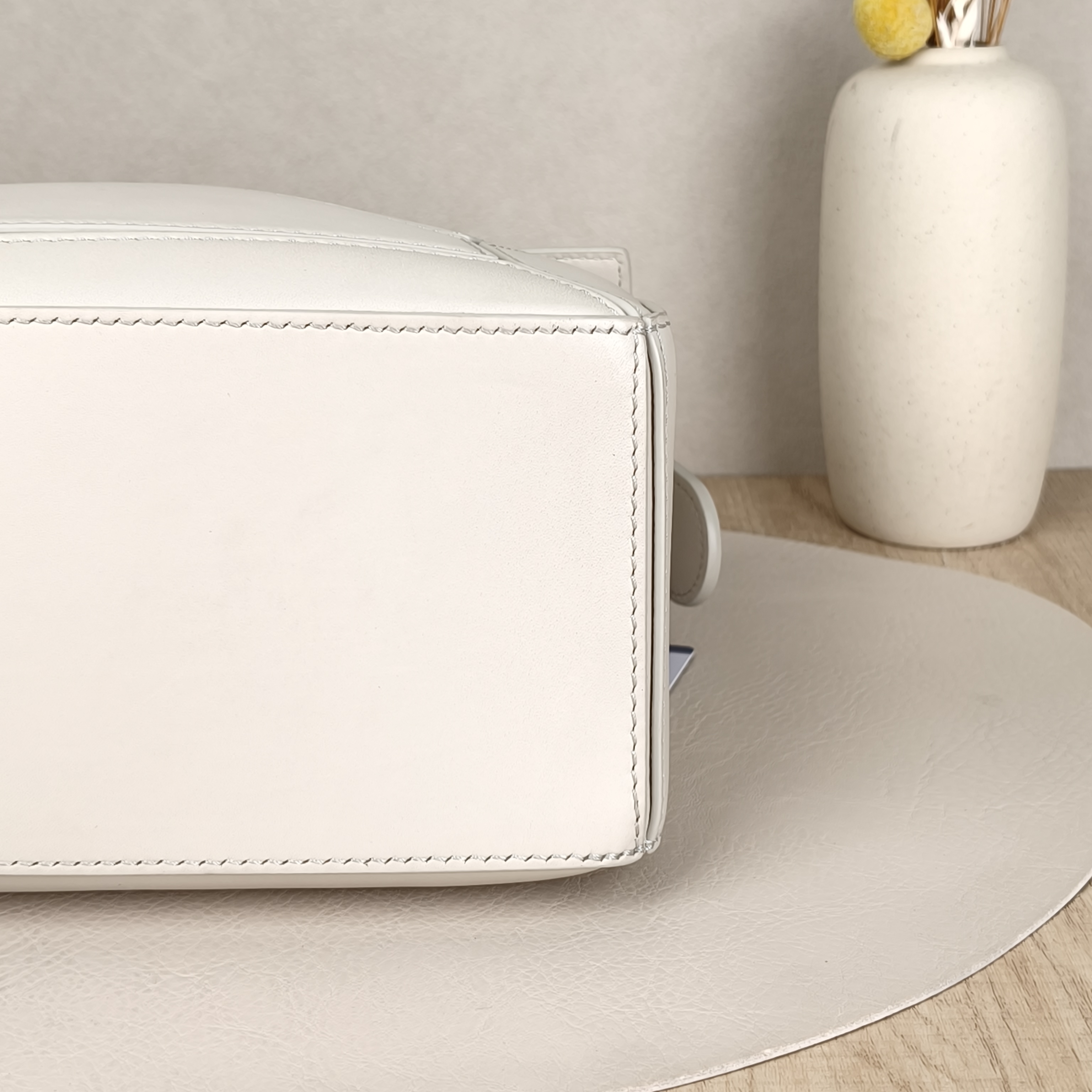 LOEWE Crossbody Bag Puzzle White CC alfskin Small24 × 10.5 × 16.5 cm — cover view 6 of 10