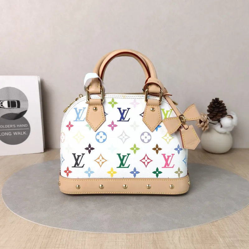 Louis Vuitton Crossbody Bag Alma BB Multicolore PVCBB23.5 × 11.5 × 17.5 cm