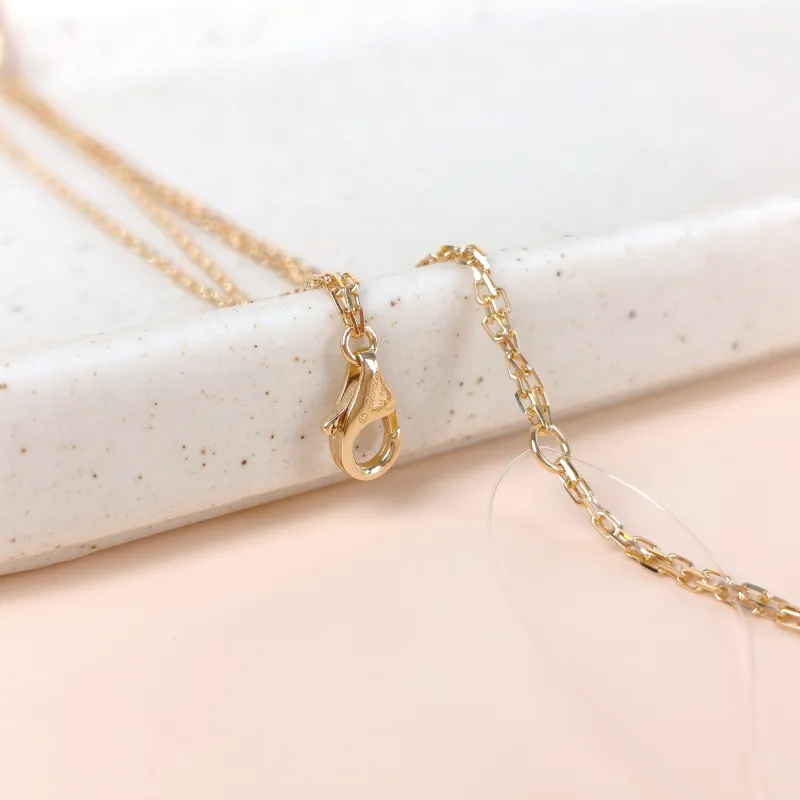 CARTIER Necklace LOVE Collection Pendant 2 Diamond Yellow Gold 18KY ellow Gold Small Edition 40cm — cover view 4 of 7