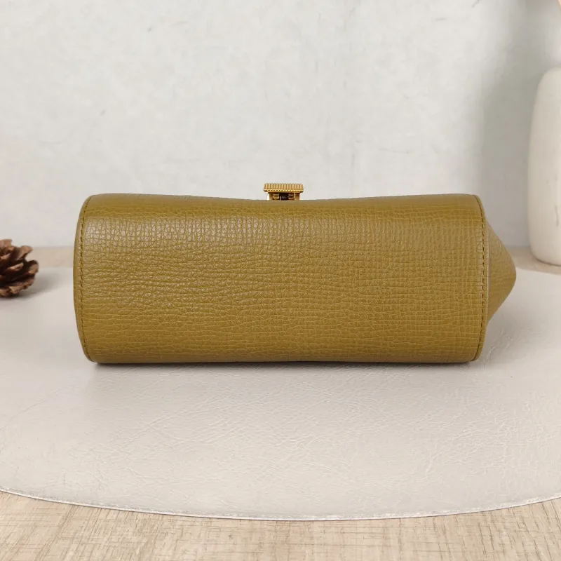 Bottega Veneta Shoulder Bag ANGLE Calfskin Mini 19 × 9 × 11 cm — cover view 3 of 5