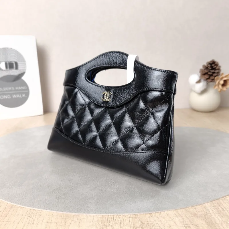 Chanel Crossbody Bag31Bag Black Waxed Leathernano20.5 × 3.5 × 17 cm — cover view 6 of 6