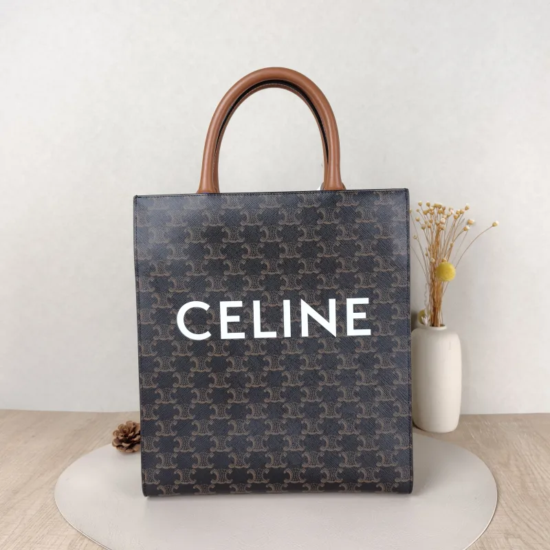 CELINE Crossbody Bag CABAS Monogram PVC Small28.5 × 8 × 33 cm