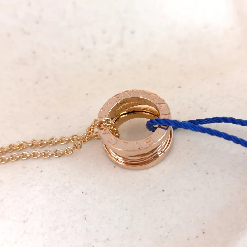 Bvlgari Pendant B.ZERO1Collection Pendant Rose Gold 18KR ose Gold One Size 46cm — cover view 7 of 8
