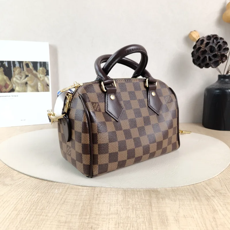 Louis Vuitton Crossbody Bag Speedy20 Shoulder Strap PVC Small20.5 × 12 × 13.5 cm — cover view 5 of 5