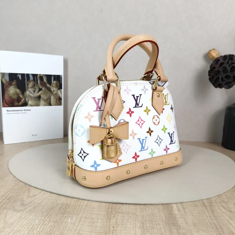 Louis Vuitton Crossbody Bag Alma BB Multicolore PVC BB 23.5 × 11.5 × 17.5 cm — cover view 3 of 6