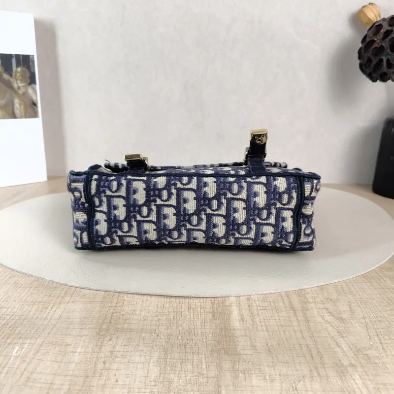 DIOR Crossbody Bag camp Messenger Bag Blue Canvas Small 23 × 8 × 15 cm — cover view 5 of 5