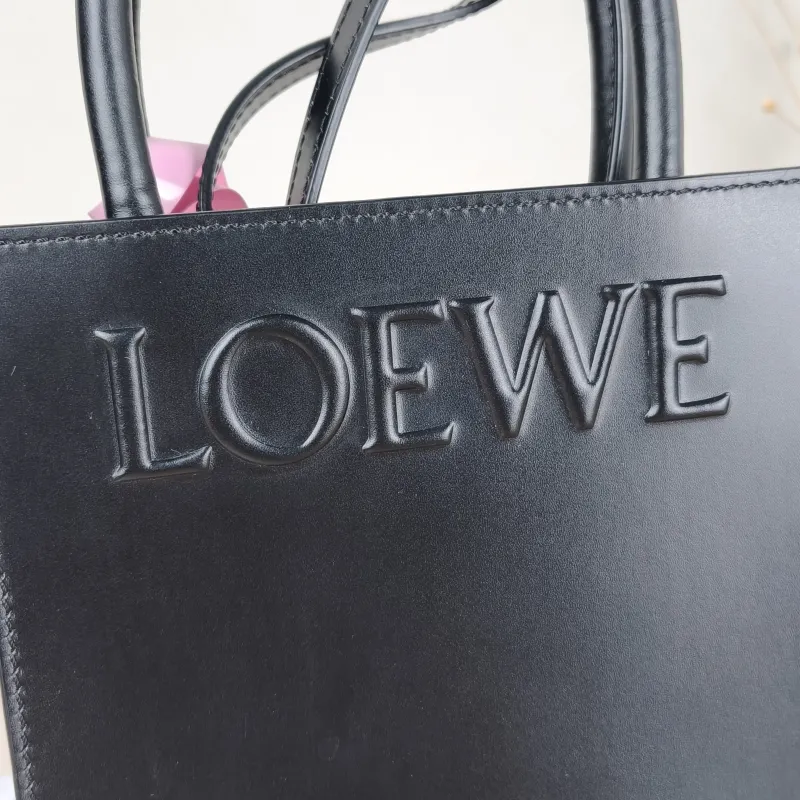 LOEWE Crossbody Bag A5 Tote Black Calfskin One Size17 × 6 × 21 cm — detail view 7 of 10