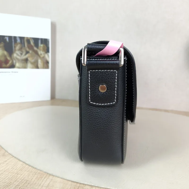 DIOR Crossbody Bag Black Calfskin Small 23 × 6 × 17.5 cm — detail view 11 of 11
