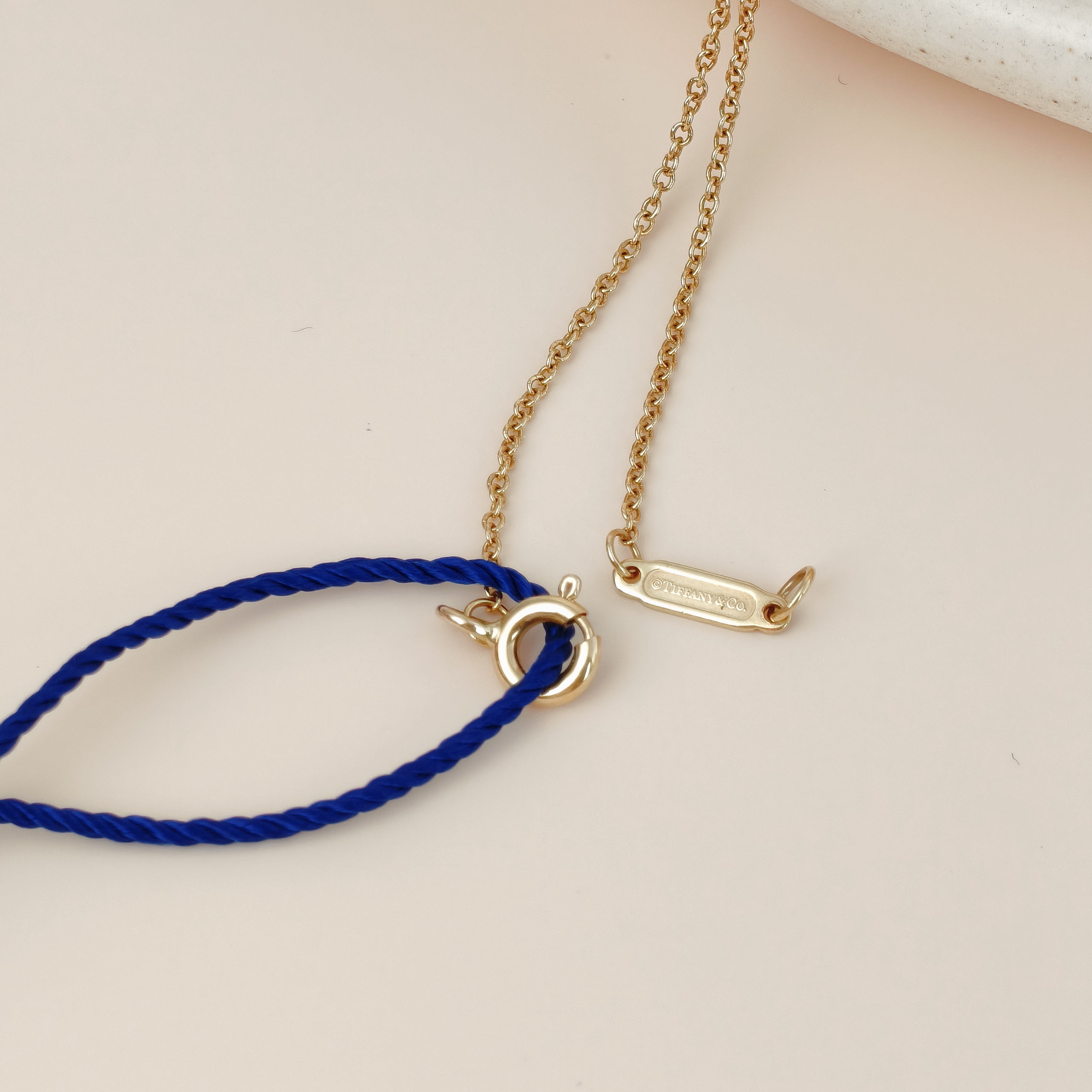 Tiffany&Co. Necklace TC ollection Smile Yellow Gold Pavé Diamond Yellow Gold Diamond18KY ellow Gold Small40.6-45.7 — cover view 4 of 11