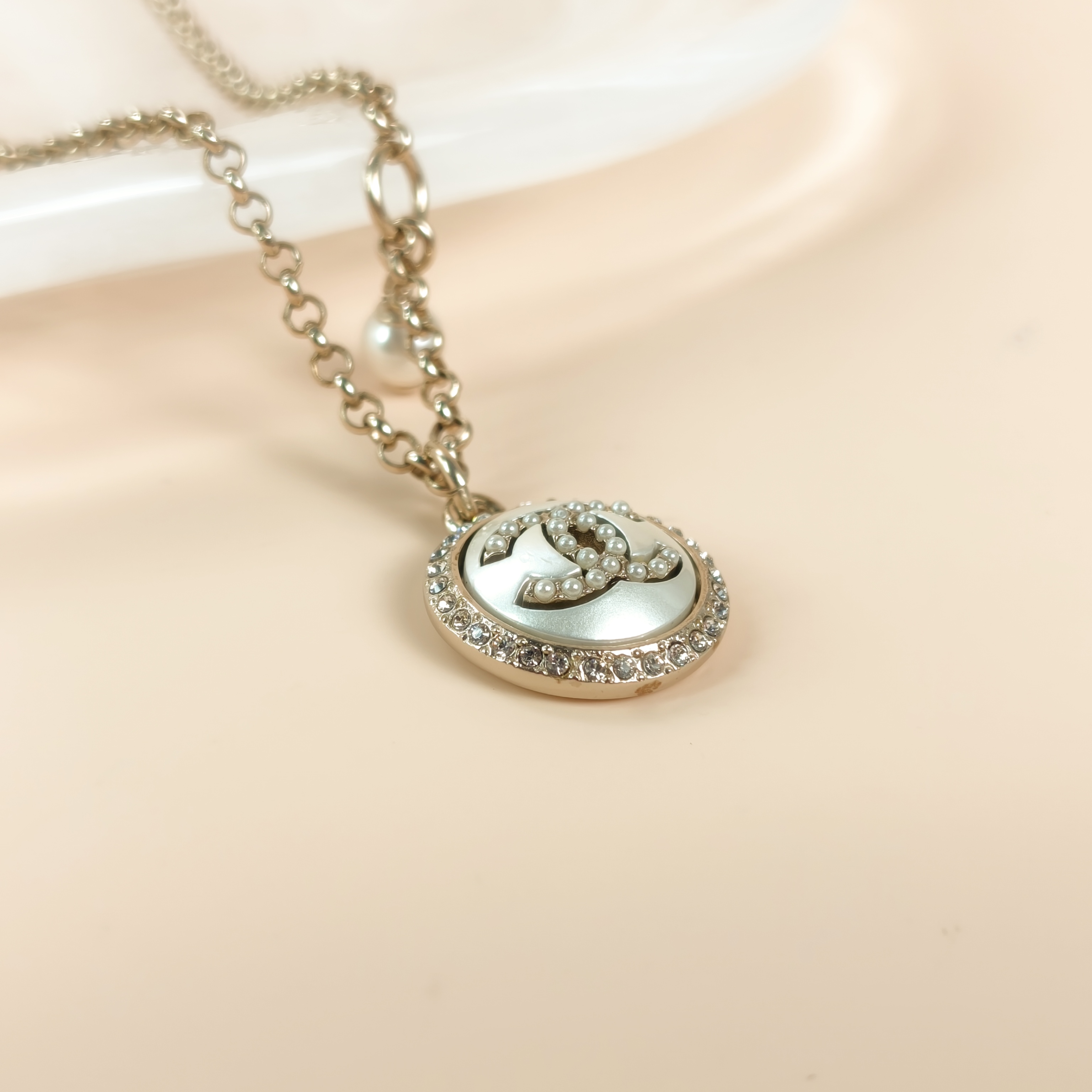 Chanel Necklace c Necklace Gold One Size60cm — cover view 7 of 8