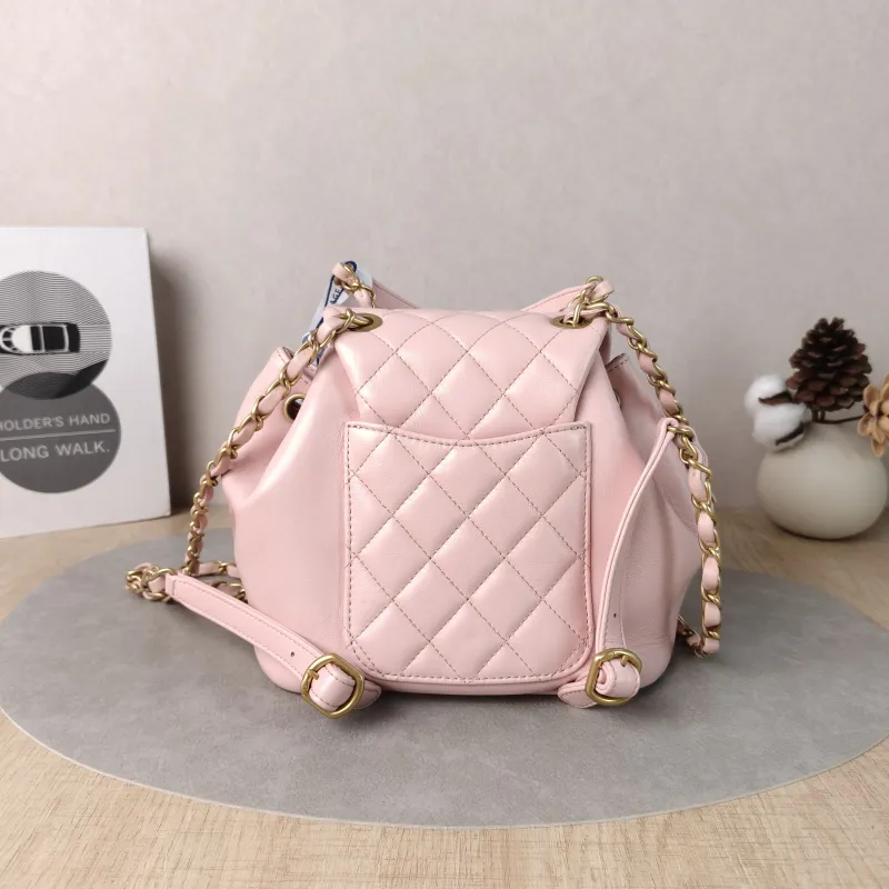 Chanel Crossbody Bag23k Backpack Pink Lambskin One Size20 × 12 × 23 cm — cover view 2 of 5