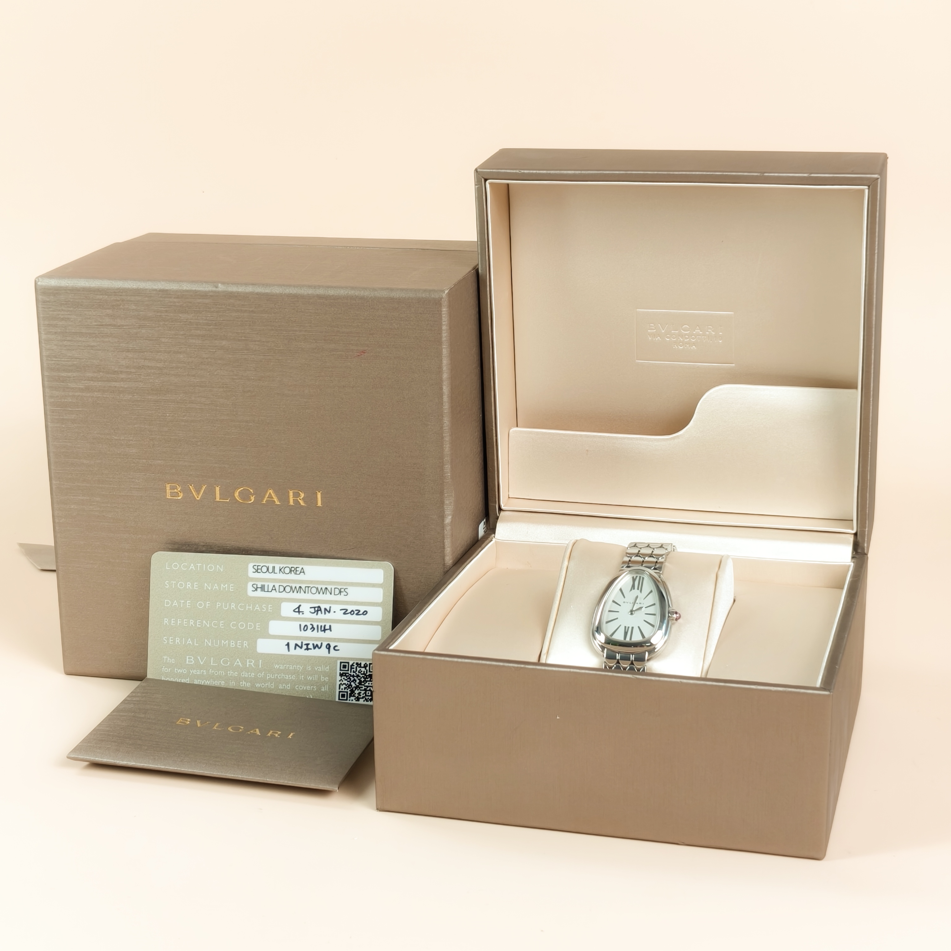 Bvlgari Watch Serpenti Seduttori Watch White One Size33 โ cover view 2 of 8