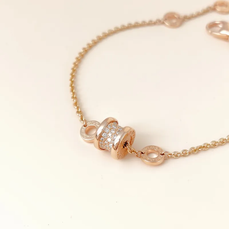Bvlgari Bracelet B.ZERO1Collection Pavé Diamond Rose Gold Diamond18KR ose Gold One Size 17cm — cover view 3 of 8