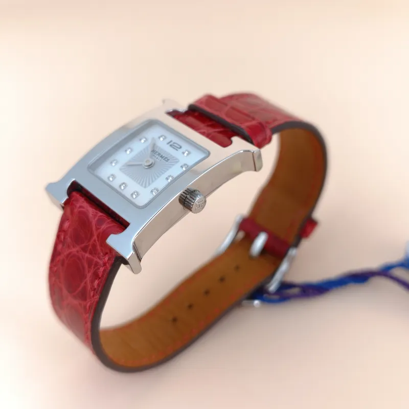 Hermès Watchh Collection Watch Silver One Size21*30mm — cover view 9 of 11