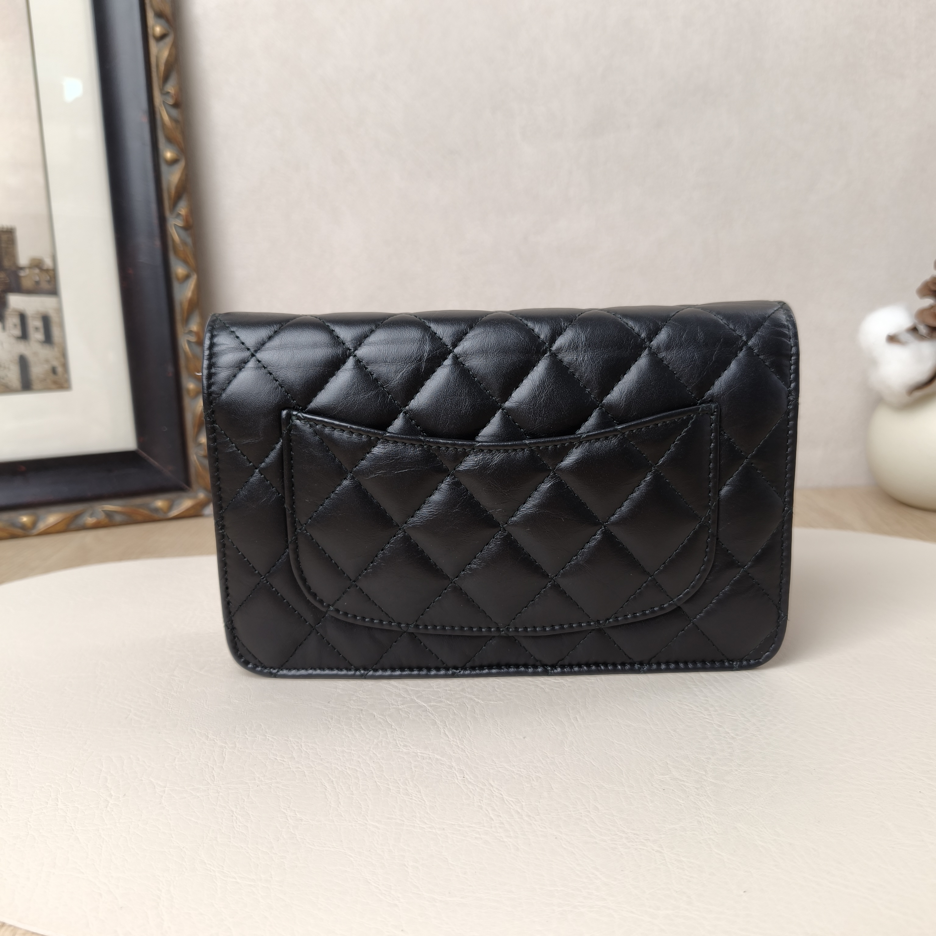 Chanel Crossbody Bag2.55Collection Edition Crossbody Bag Black Calfskin One Size19 × 4 × 13 cm — cover view 5 of 9