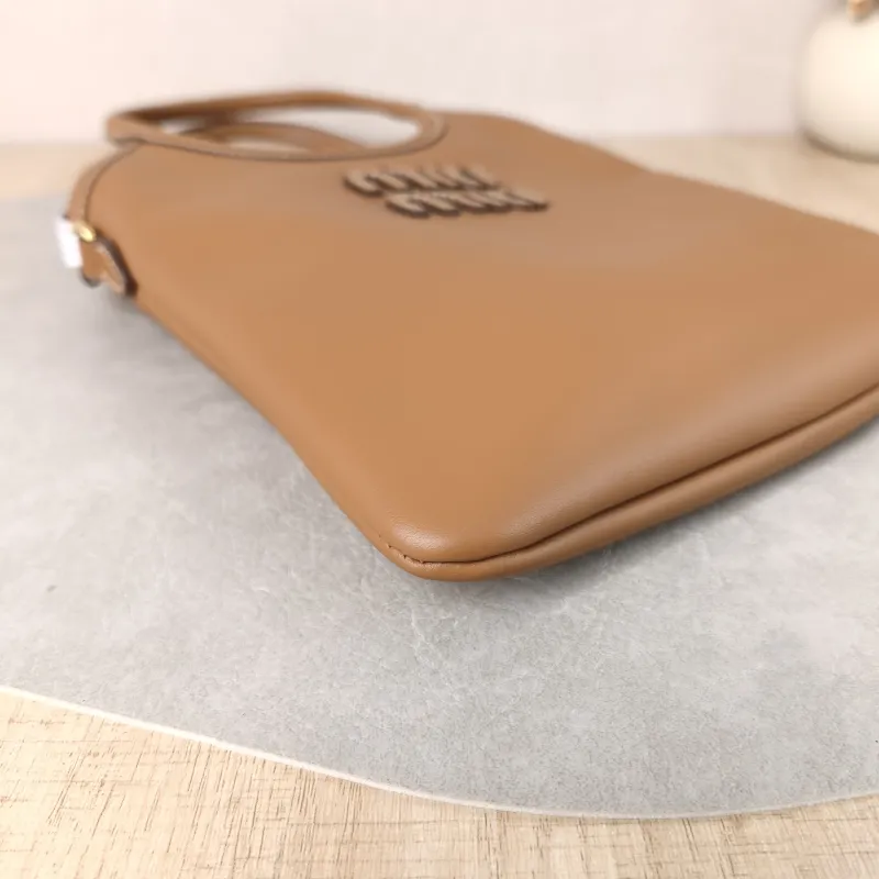 Miumiu Shoulder Bag IVY Tote Shopping Tote CC alfskin Mini 20*24 — detail view 4 of 10
