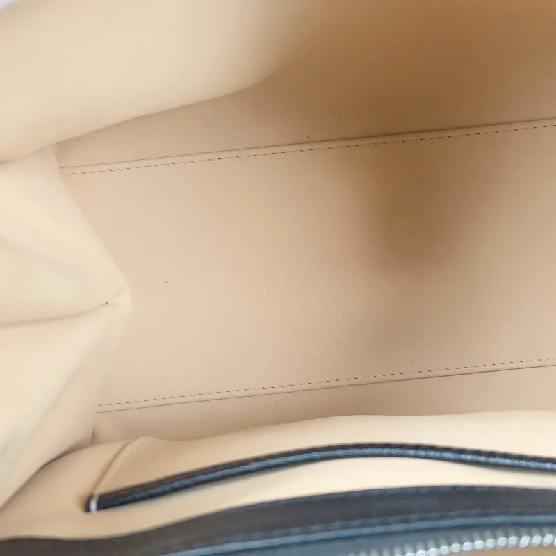 DELVAUX Top Handle Bag Brillant Black Calfskin Medium 29 × 15 × 22 cm — detail view 5 of 13