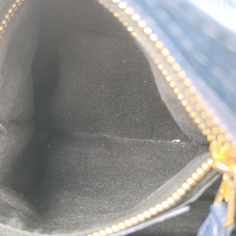 BALENCIAGA Crossbody Bag Classic City Blue Lambskin Mini 24 × 10 × 16 cm — detail view 5 of 11